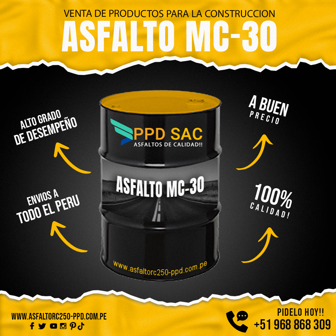venta de asfalto mc-30